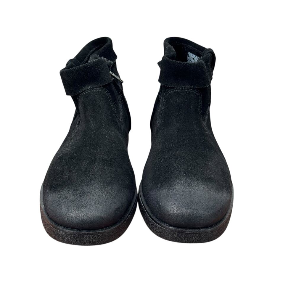 UGG Josefene Cuff Suede Ankle Boot SZ 11 Womens Black Comfort Slouchy Distressed - Picture 3 of 12